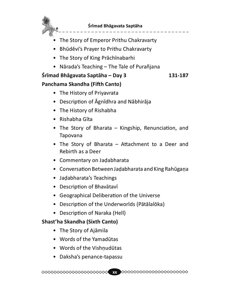 Srimad Bhagavata: Saptaha