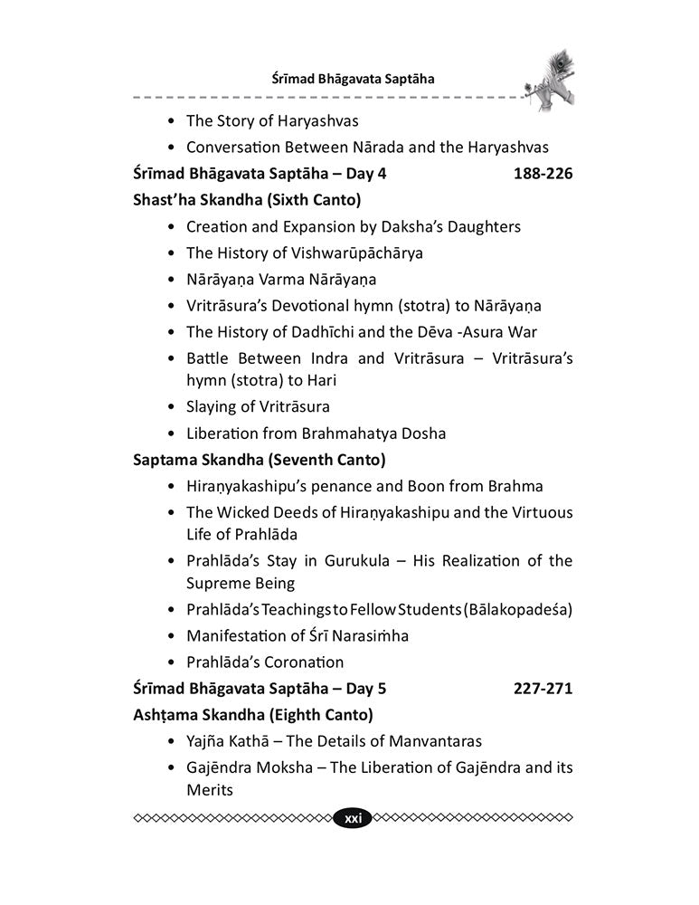 Srimad Bhagavata: Saptaha