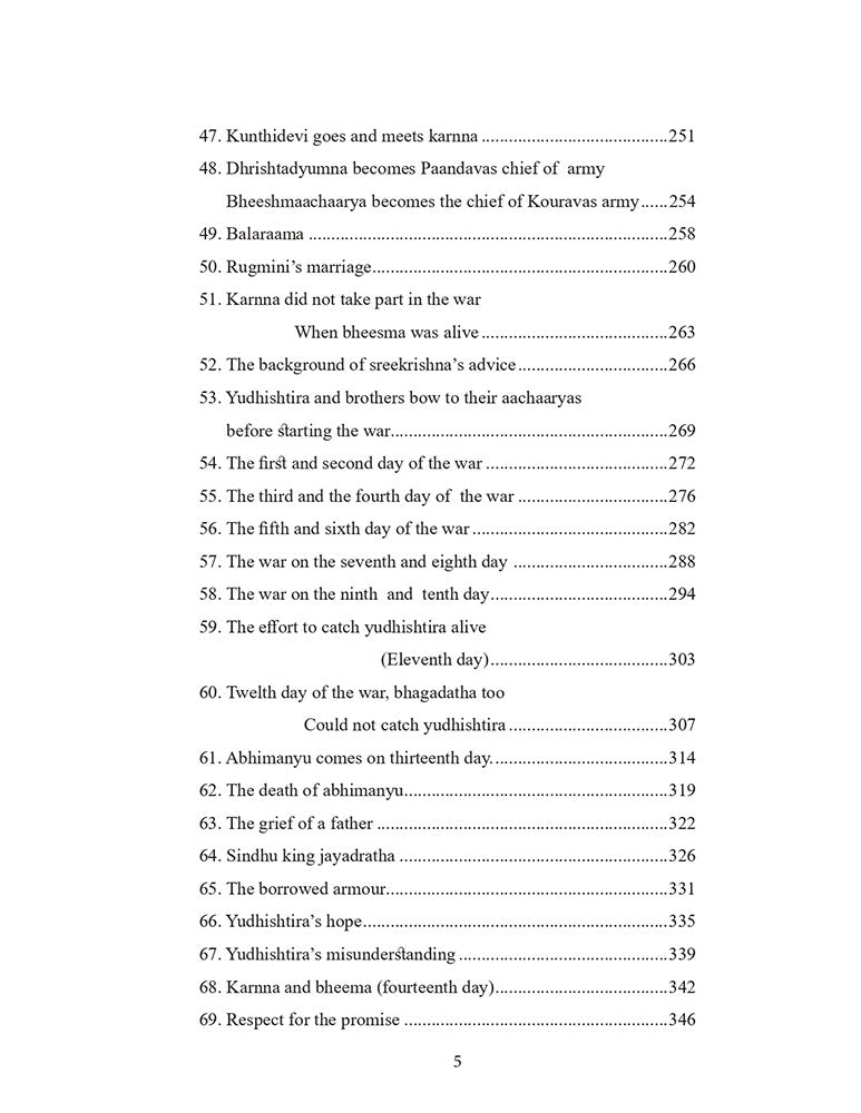 Mahabharata Katha: Story of Mahabharata