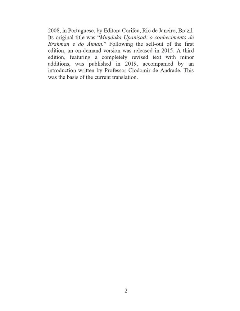 Mundaka Upanisad: The Knowledge of Brahman and Atman