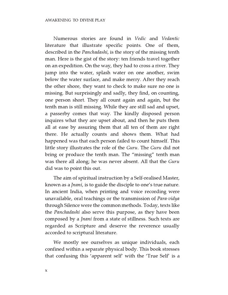 Awakening to Divine Play: Inspired by Vidyaranya’s 'Panchadashi'