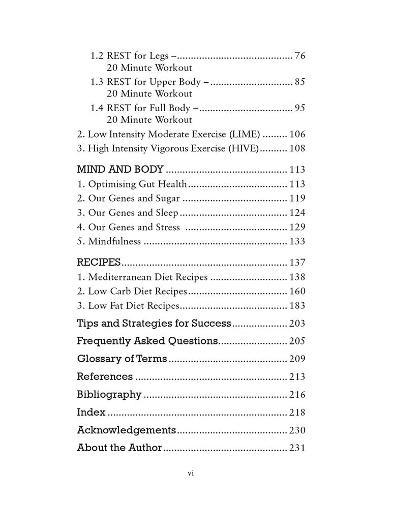 The DNA Diet: Gene-ius Nutrition and Fitness