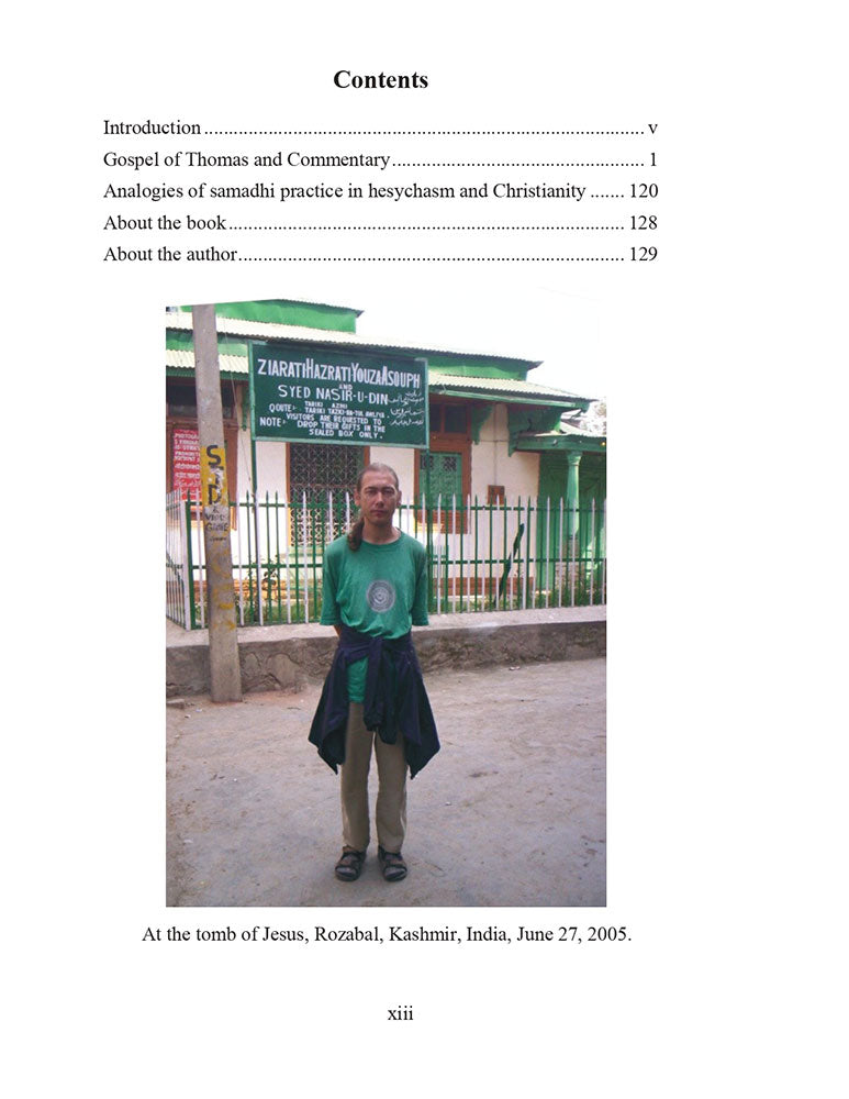 Samadhi Practice in The Gospel of Thomas, The Apostle of India