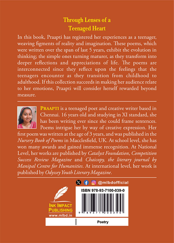 Through Lenses of a Teenaged Heart