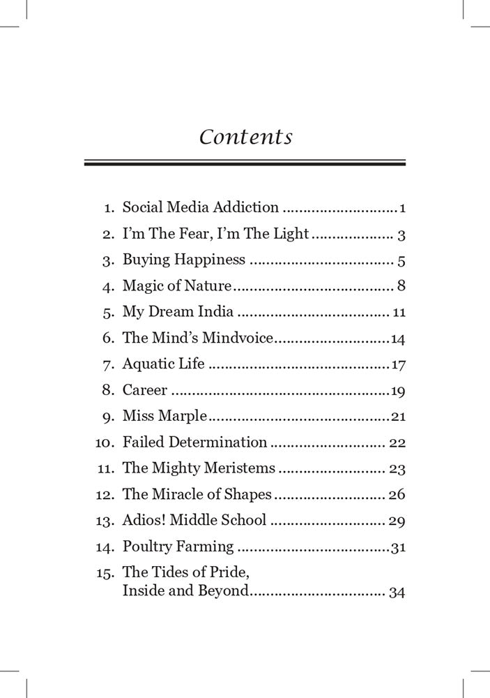 Through Lenses of a Teenaged Heart