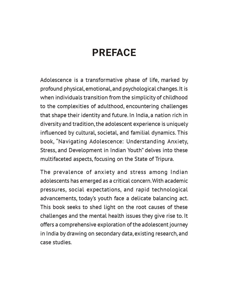 Understanding, Anxiety, Stress and Development in Indian Youth