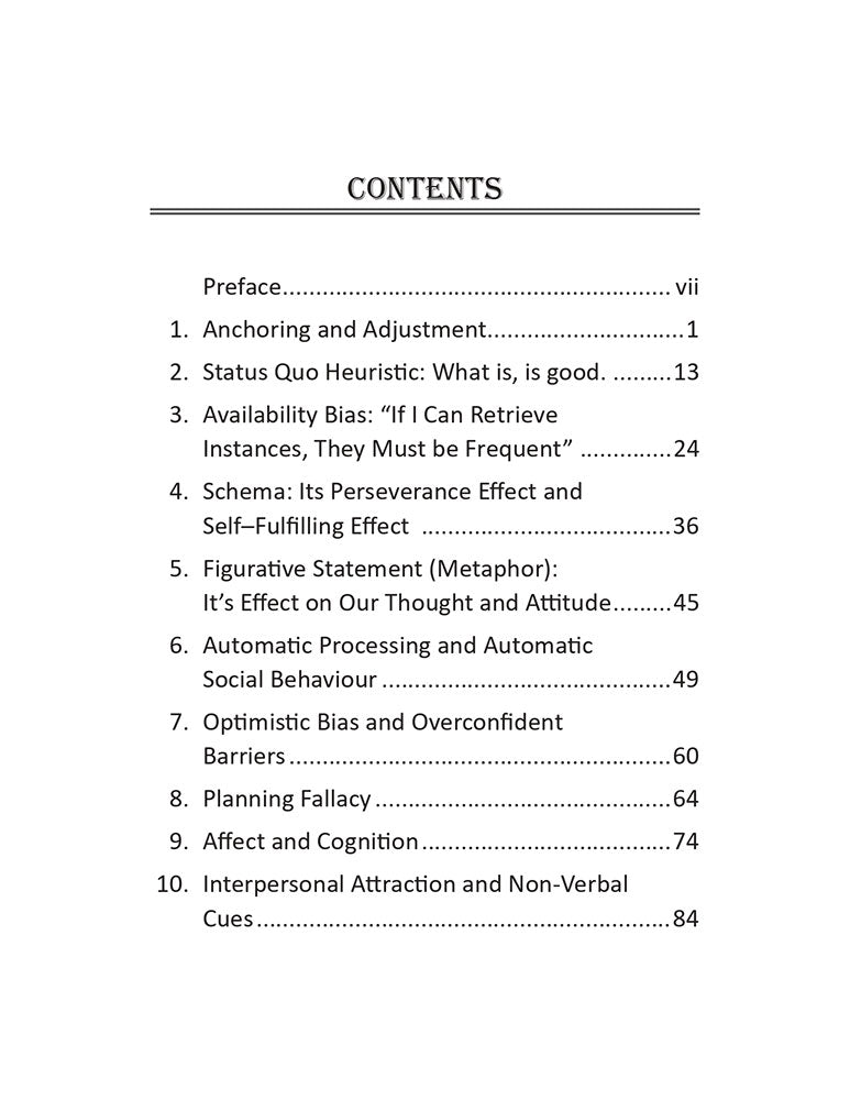 Barriers of Rational Thinking
