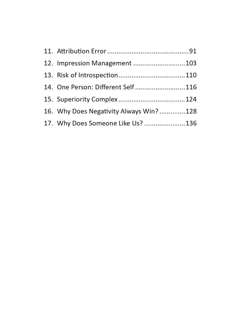 Barriers of Rational Thinking