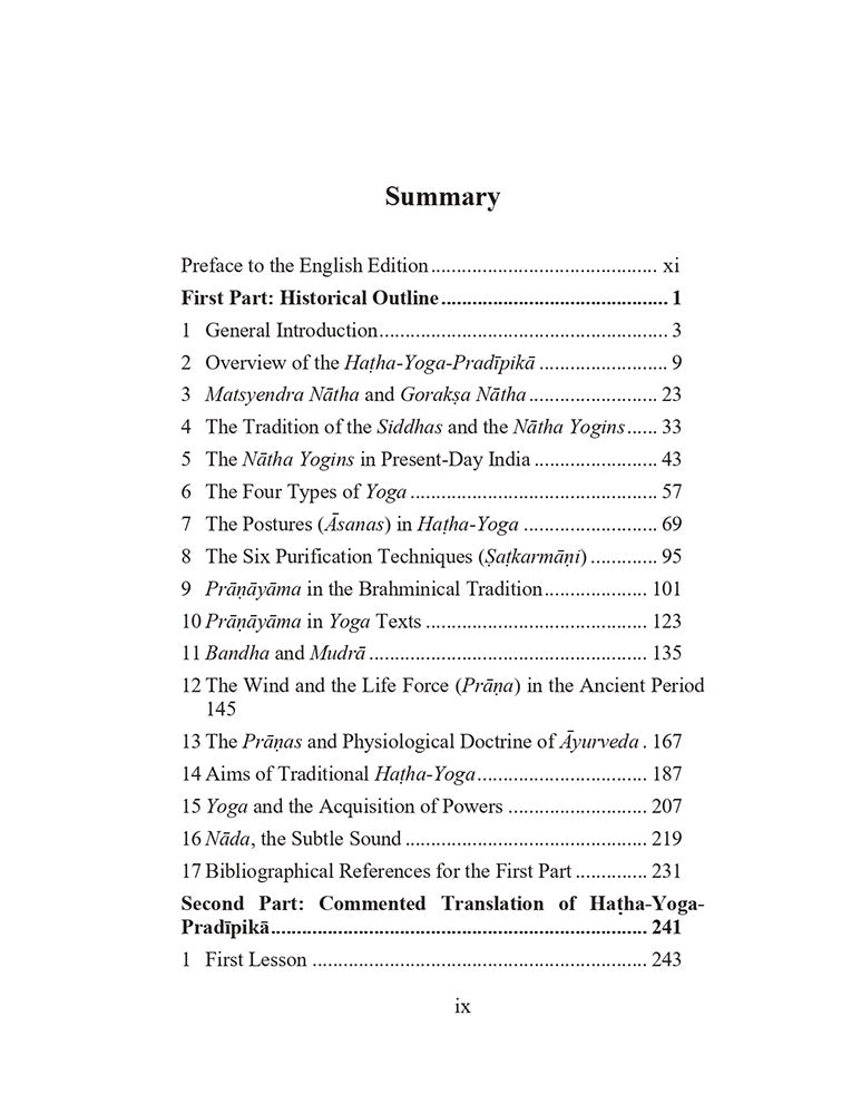 A History of Traditional Hatha-Yoga: With a Commented Translation of Hatha-Yoga-Pradipika