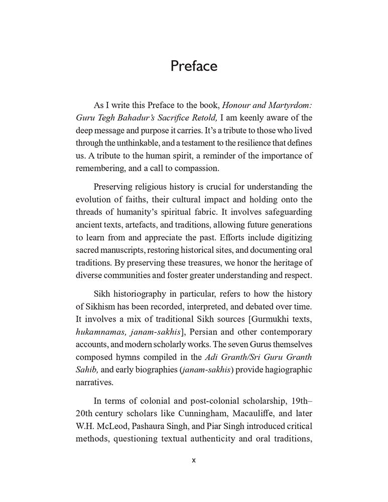 Honour & Martyrdom: Guru Tegh Bahadur’s Sacrifice Retold