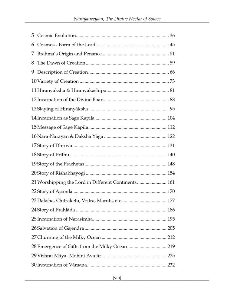 Narayaneeyam: The Divine Nectar of Solace (English Translation-Verse & Prose)