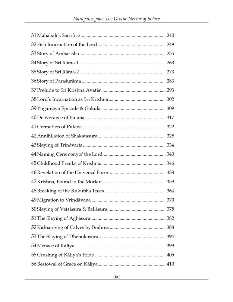 Narayaneeyam: The Divine Nectar of Solace (English Translation-Verse & Prose)