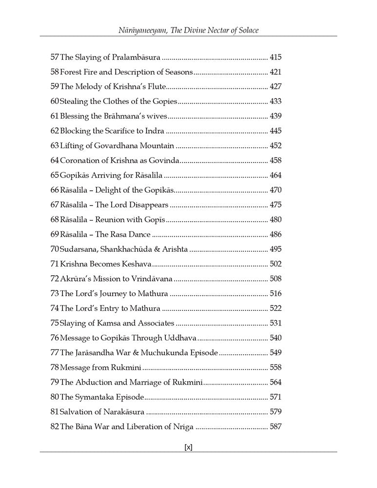 Narayaneeyam: The Divine Nectar of Solace (English Translation-Verse & Prose)