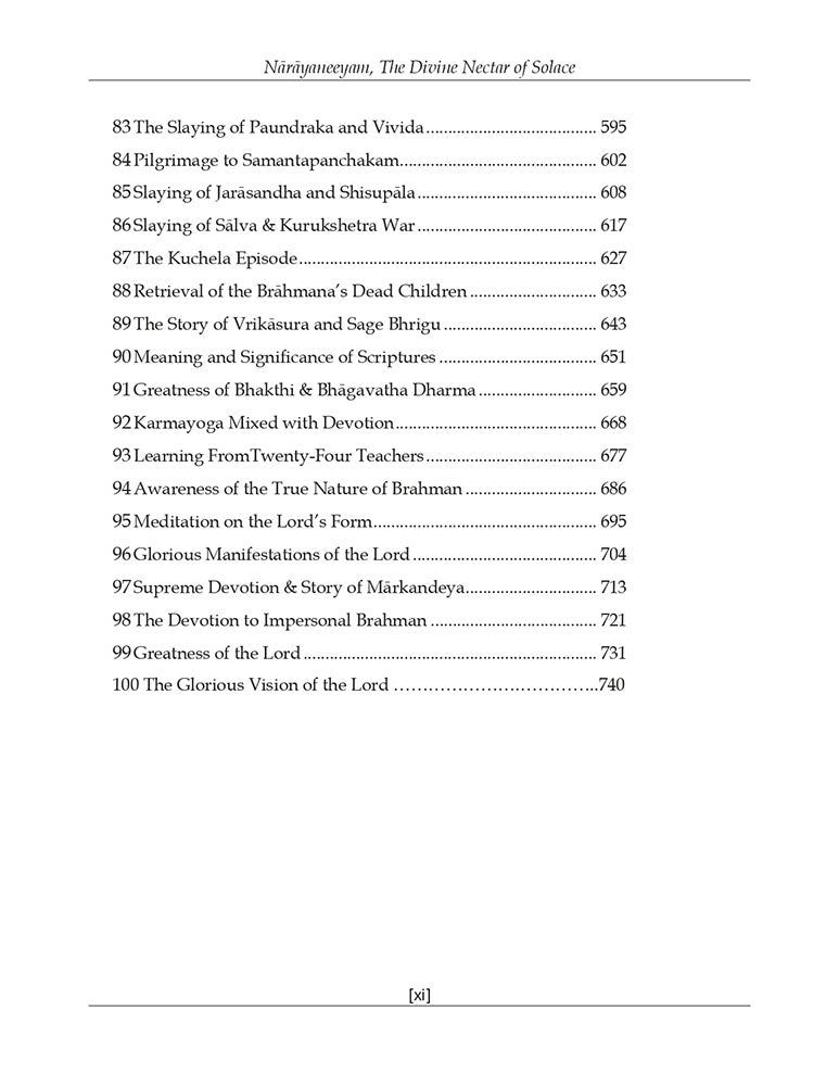 Narayaneeyam: The Divine Nectar of Solace (English Translation-Verse & Prose)