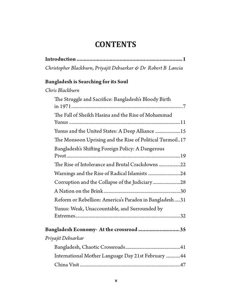 Bangladesh on the Brink, Bleeding Boundaries