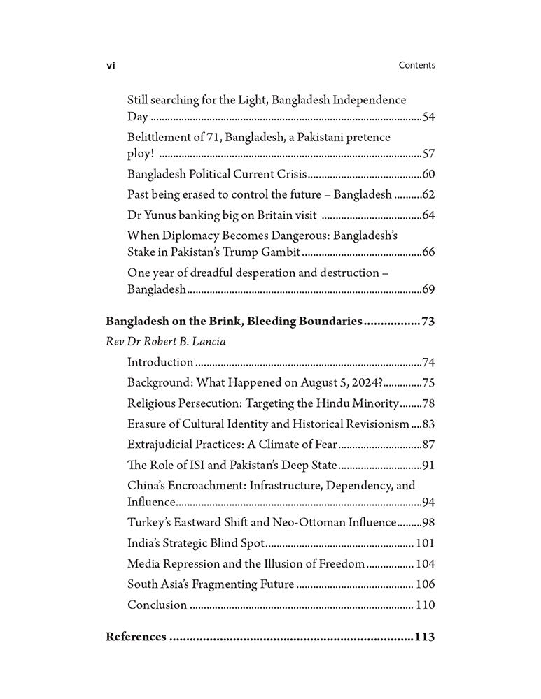 Bangladesh on the Brink, Bleeding Boundaries