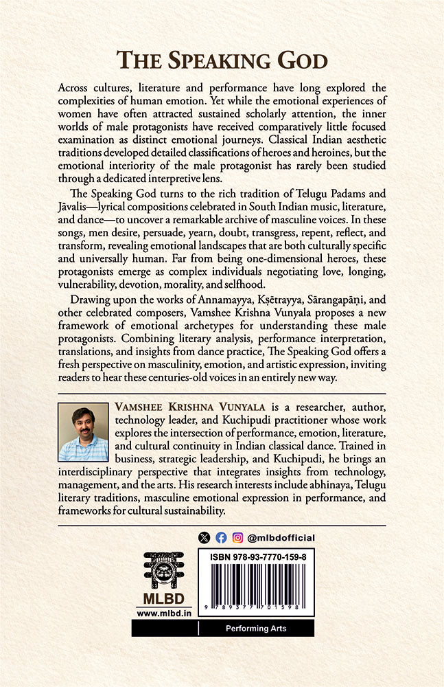 The Speaking God: Masculine Archetypes in Telugu Padams and Javalis