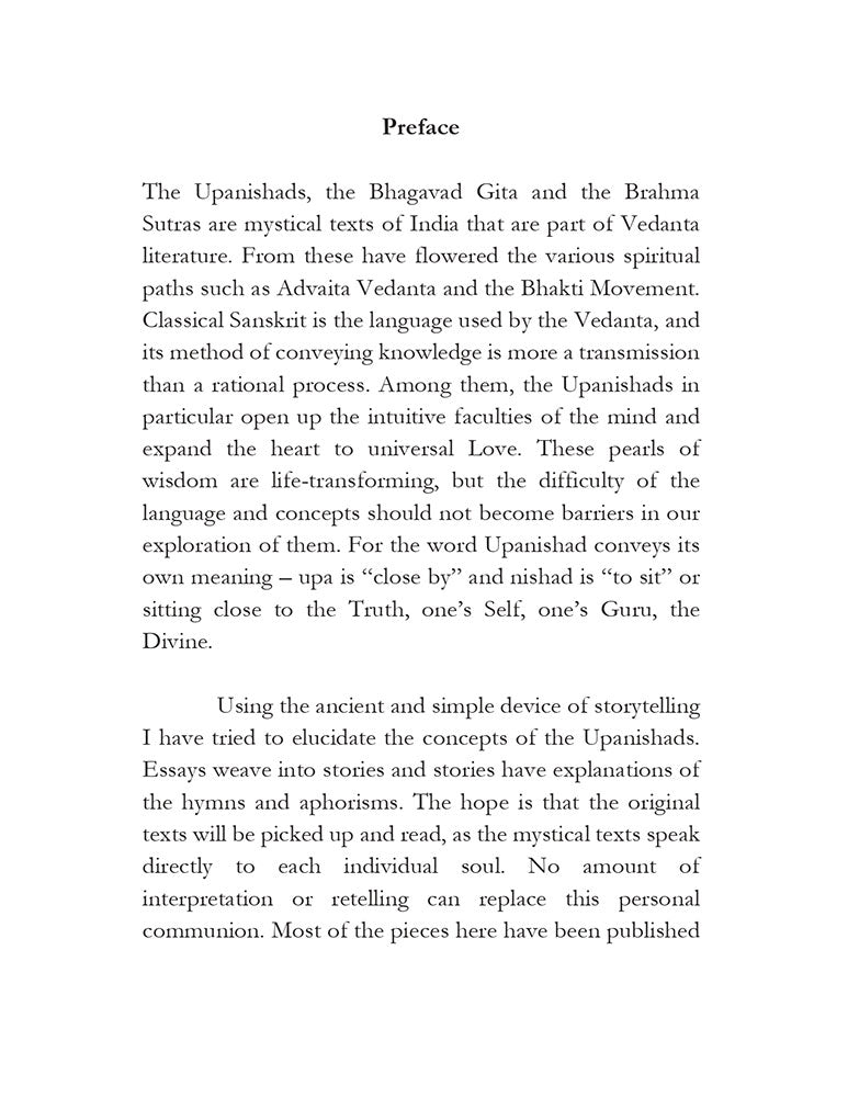 Honey of the Upanishads: Concepts Explored Through Stories and Essays