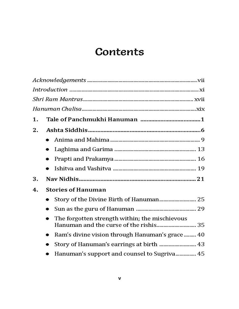 The Infinite Hanuman: A Compilation of Stories and Mantras of the Ashta Siddhi Nav Nidhi ke Daata