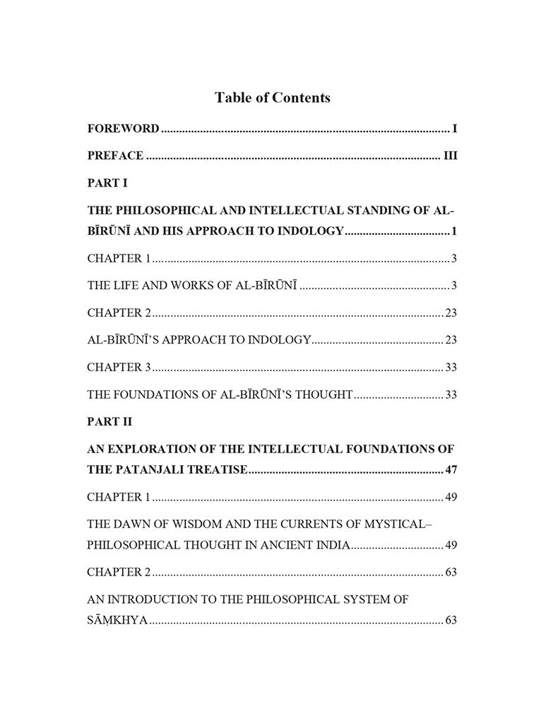 Kitab Batanjali Al-Biruni's Commentary on Patanjali's Yoga-Sutra: An Introduction, Translation, and Comparative Commentary
