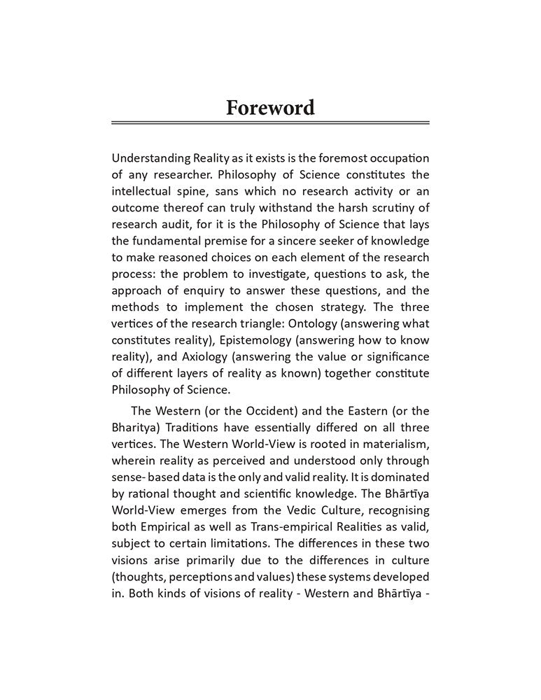 Knowledge Generation in the West and Bharat: Philosophical Perspectives