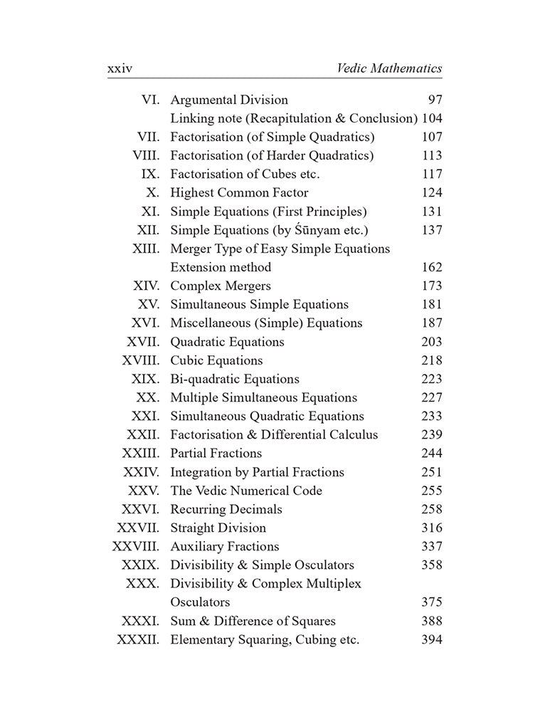 Vedic Mathematics Or Sixteen Simple Mathematical Formulae from The Vedas (For One-line Answers to All Mathematical Problems)