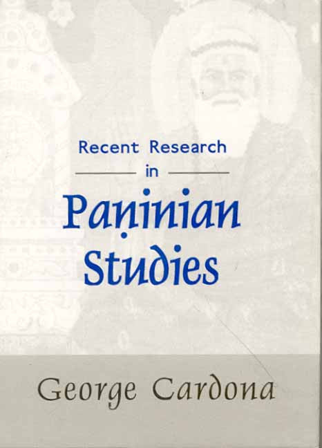Recent Research in Paninian Studies
