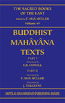 Buddhist Mahayana Texts (SBE Vol. 49): Buddhism