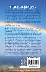 Spiritual Healing: A Human Potential in theory and Practice