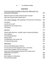 Our Intellectual Heritage: There exists a large body of evidence for the width, depth and accuracy of the ancient Indian Knowledge