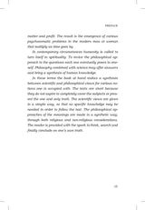 Seeking from Alpha to Omega: Synthesis of Science and Philosophy