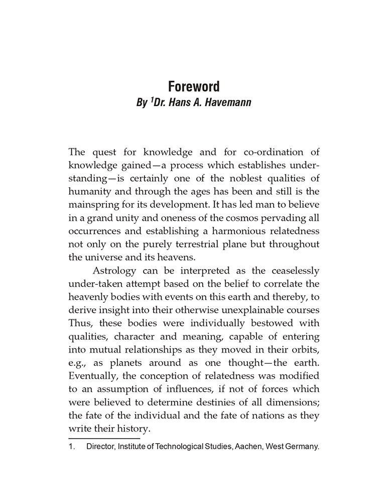 Hindu Astrology and the West