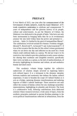 Exploring Cultural Landscape of India: Text and Context