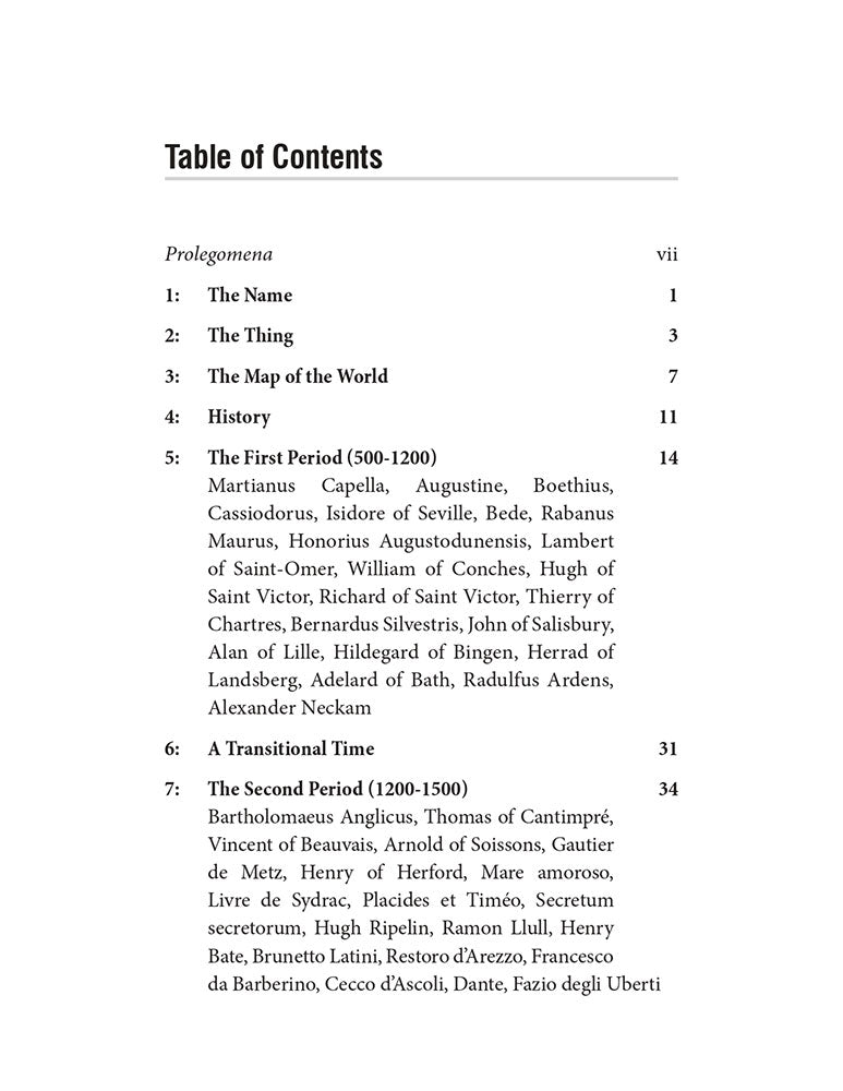 Medieval Encyclopedia: History and Style of a Genre