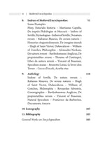 Medieval Encyclopedia: History and Style of a Genre