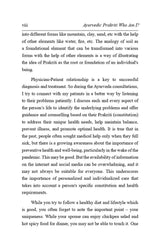Ayurvedic Prakriti: Who Am I ?