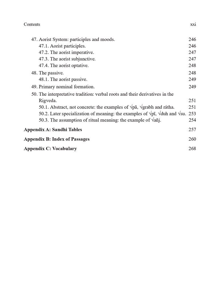 The Language of the Rigveda: A Course in Ten Lessons (The Earliest Indo-European Poetry)