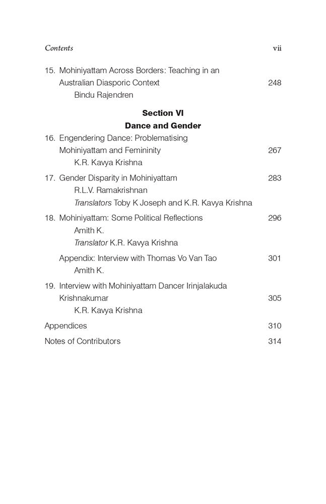 Mohiniyattam: A Reader (Vol. 1)