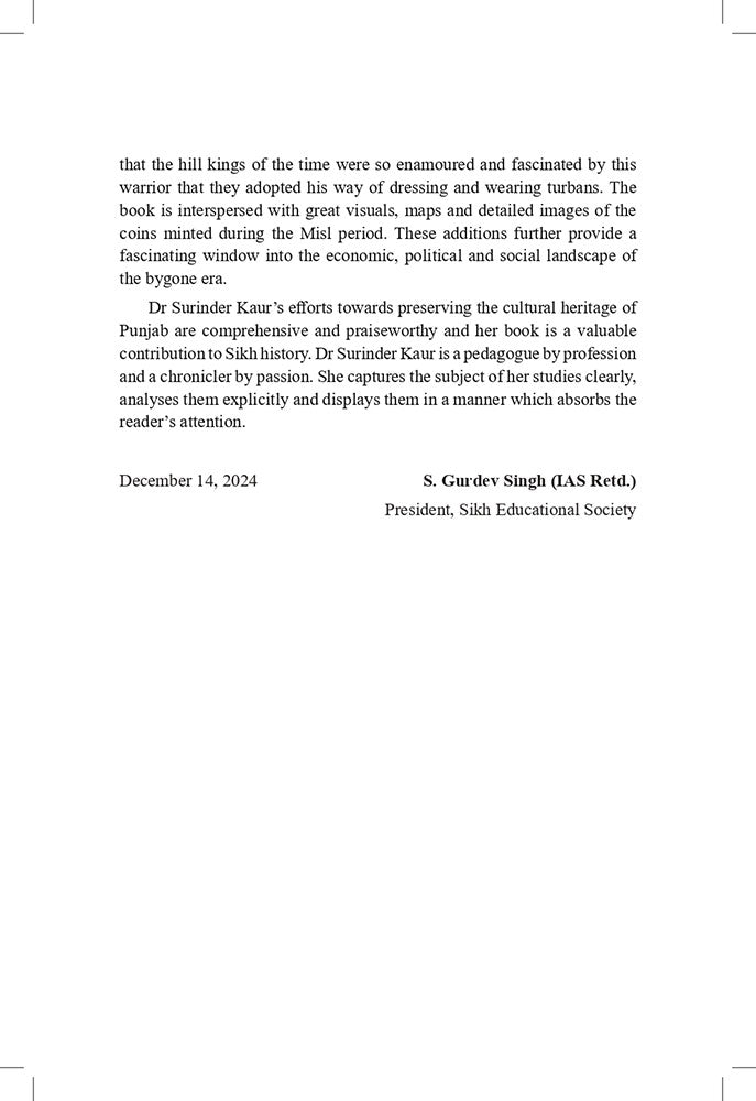 The Misl Sardar: Jassa Singh Ramgarhia (An Immortal Tale of Ideology and Identity of an Iconoclast)