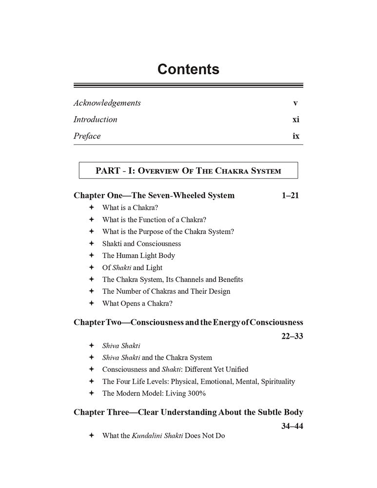 Fulfilling the Chakra System: The Subtle Body Kundalini Shakti and Higher States of Consciousness
