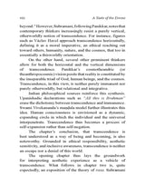 A Taste of the Divine: Rasa and Transcendence in Dialogue
