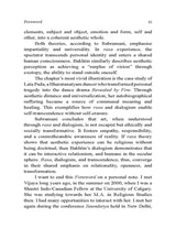A Taste of the Divine: Rasa and Transcendence in Dialogue