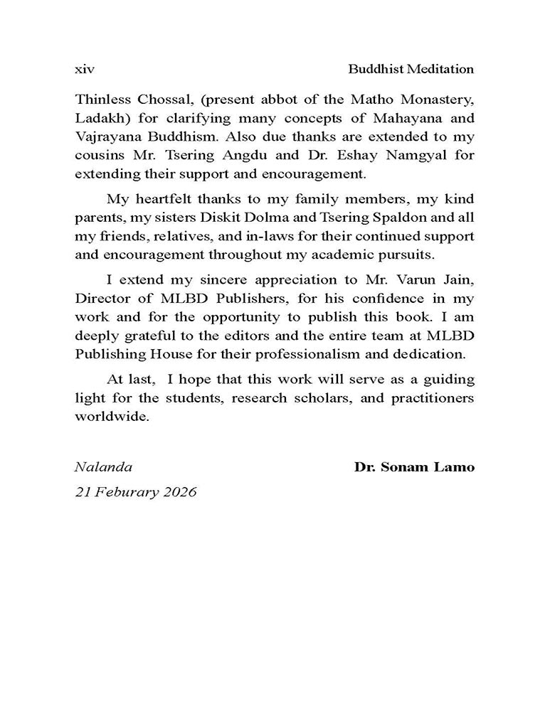 Buddhist Meditation: Theory, Components and Practice Across Traditions