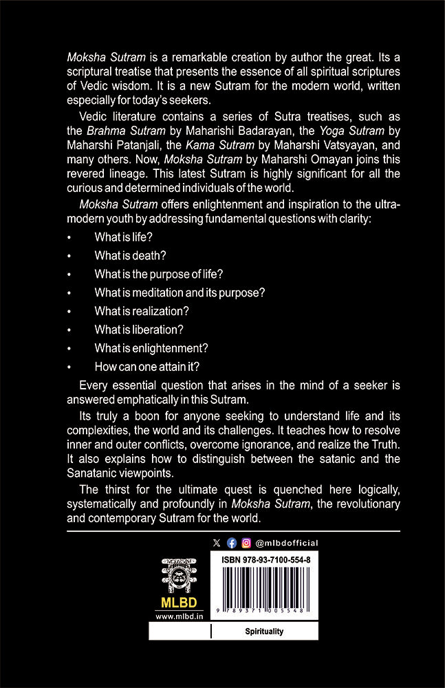 Moksha Sutram: A Way for Ultimate Realization