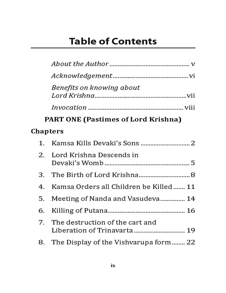 The Greatness of Lord Krishna