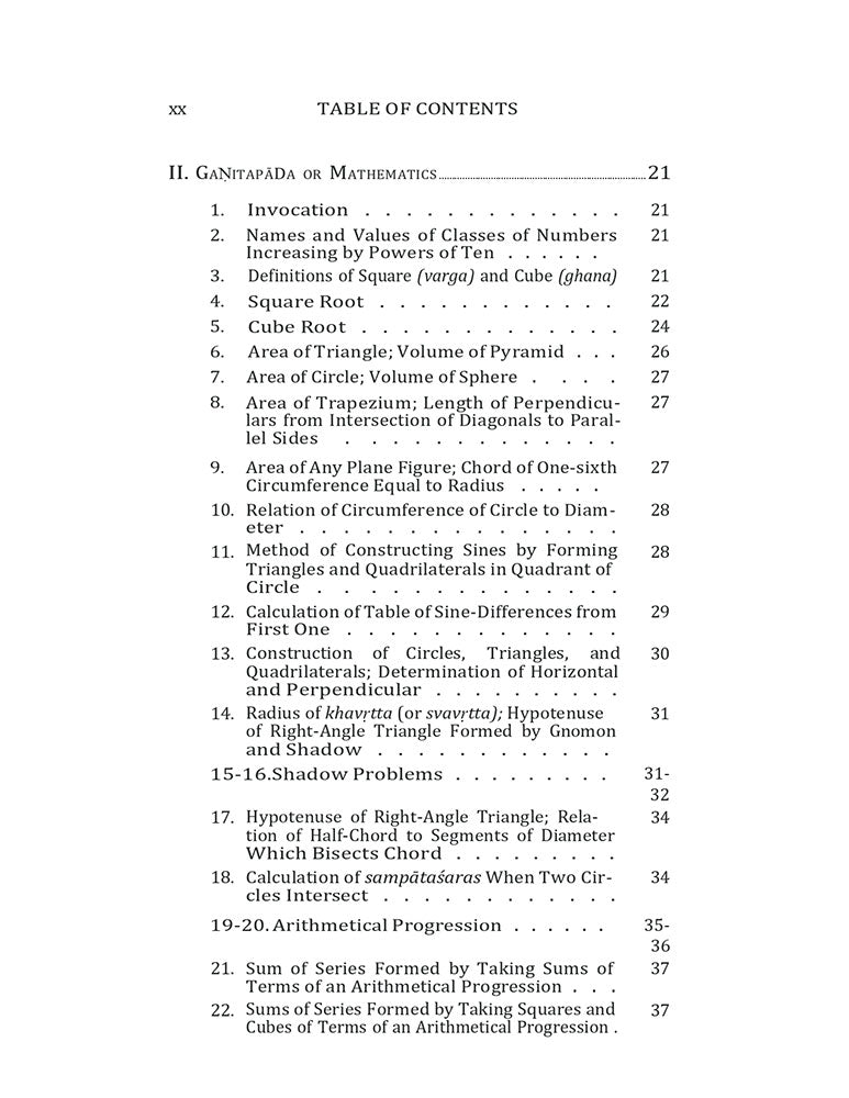 The Aryabhatiya of Aryabhata