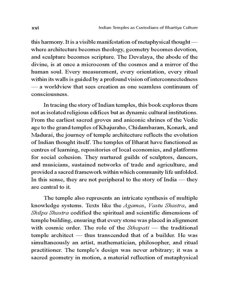 Indian Temples: As Custodians of Bhartiya Culture