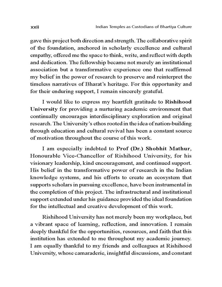 Indian Temples: As Custodians of Bhartiya Culture