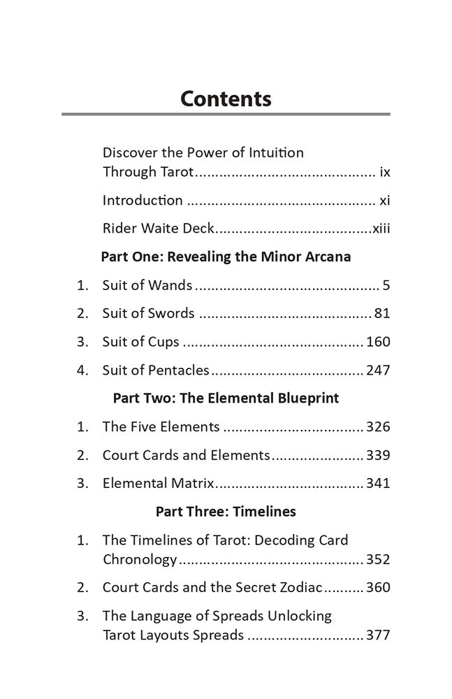 The Secret Veil of Tarot: The Minor Arcana (Exploring the Symbolism, Meanings & Timing of the Fifty-Six Cards)