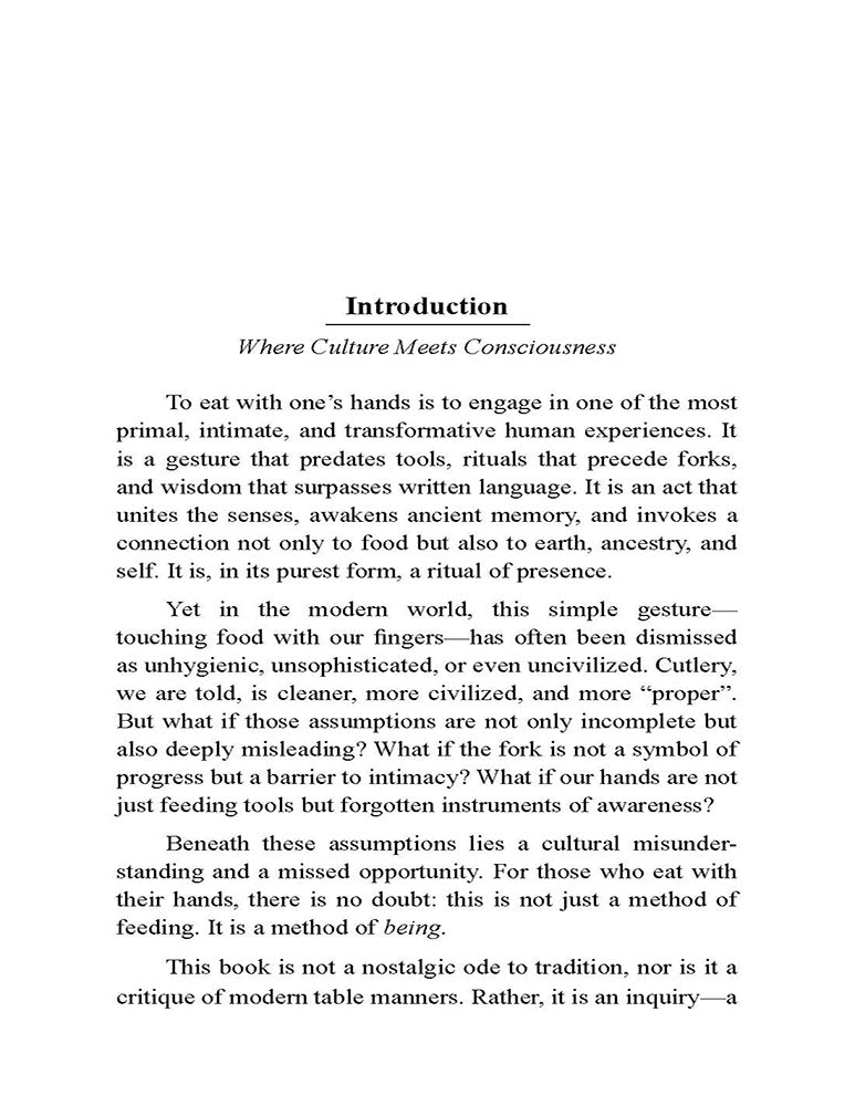 Mudra on the Plate: The Yoga and Wisdom of Eating with Your Hands